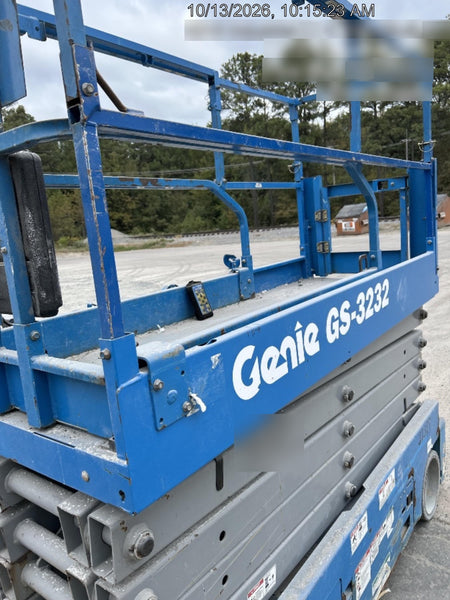 2019 Genie GS-3232 Genie GS-3232 Scissor Lift w/Standard Options