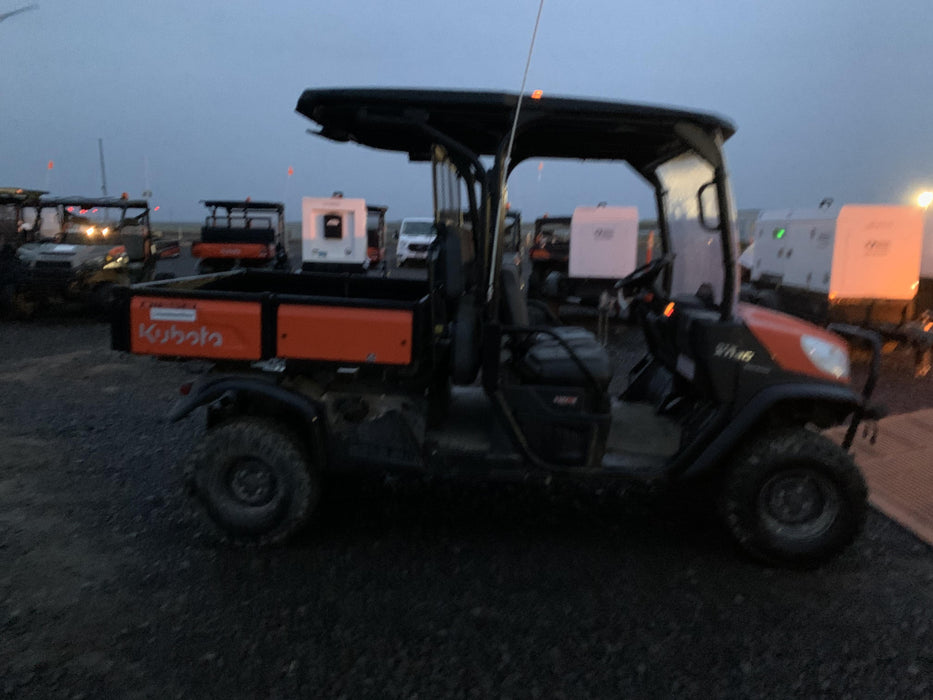 2022 Kubota RTV-X1140W-H Plastic Canopy, Windshield Acrylic Clear, LED Strobe Light, Wire Harness Kit, Back up Alarm