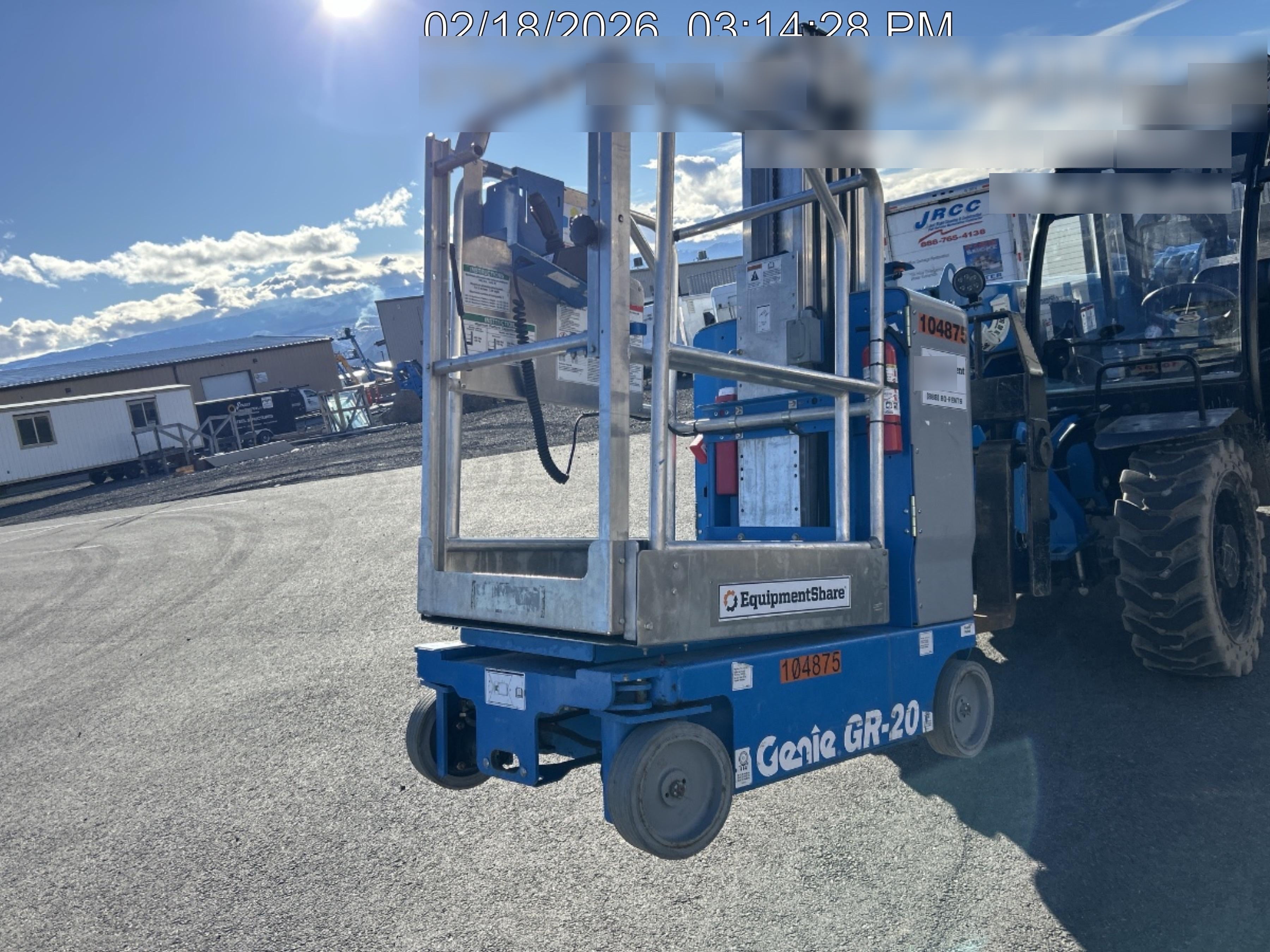 2020 GENIE GR-20
