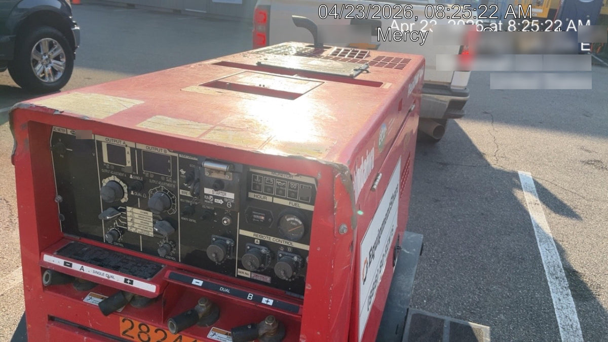 2022 Shindaiwa DGW400MDL Kubota D902 Engine, 23 HP, Dual Op Welder, Wire, Arc, Droop Stick, Tig, and CC Stick Functionality, Simulphase, 3 Phase and 1 Phase Gen Output, Single Axle NB Trlr, Slr Trckl Chrg 12V 12W, Fire Ext