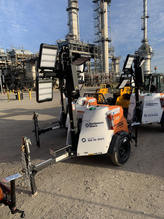 2024 Generac MLT2 Diesel, Flex Switch 120V Input, Powerzone Controller, 
(4) 320W LED Lights, 4kW Generator, 39.9 Gal Fuel Tank, 2" Ball, T3