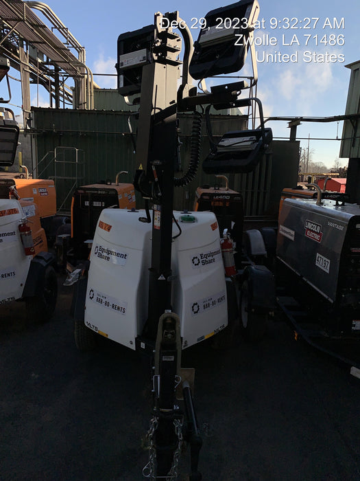 2023 Generac MLT2 Diesel, Flex Switch 120V Input, Powerzone Controller, (4) 320W LED Lights, 4kW Generator, 39.9 Gal Fuel Tank, 2" Ball, T3