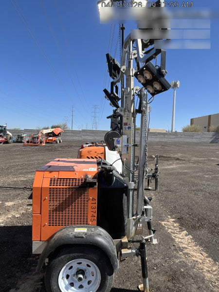 2024 Wanco WLTT-4MM4K Diesel, Deep Sea Controller, Shore Power Plug, Auto Start, (4) 350W LED Floodlights, 4kW Generator, 60 Gal Fuel Tank, 2" Ball, T3
