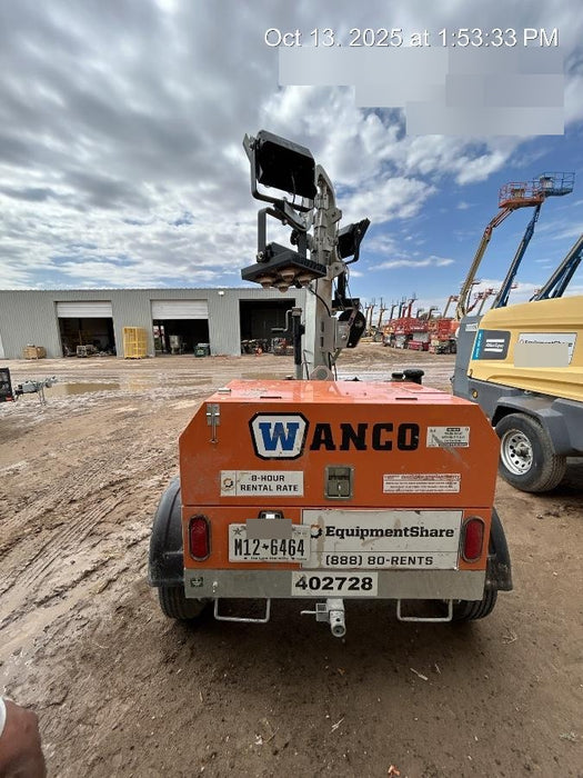 2024 Wanco WLTT-4MM4K Diesel, Deep Sea Controller, Shore Power Plug, Auto Start, (4) 350W LED Floodlights, 4kW Generator, 60 Gal Fuel Tank, 2" Ball, T3