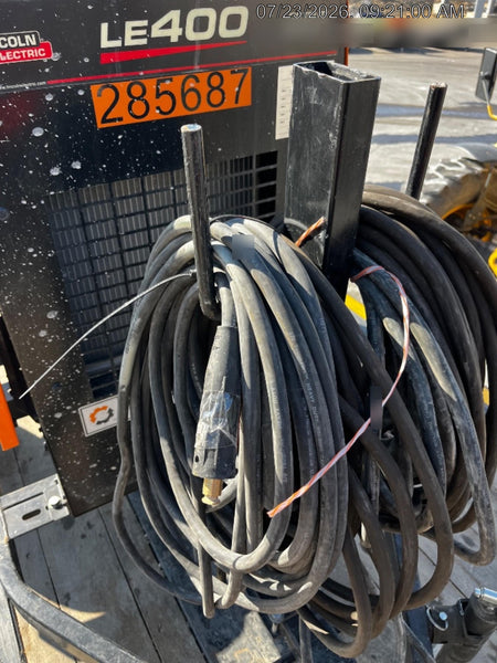 2022 Lincoln Electric LE400 Kubota V1505, Trlr, Cable Rack, Light Kit, ES Decals, T3