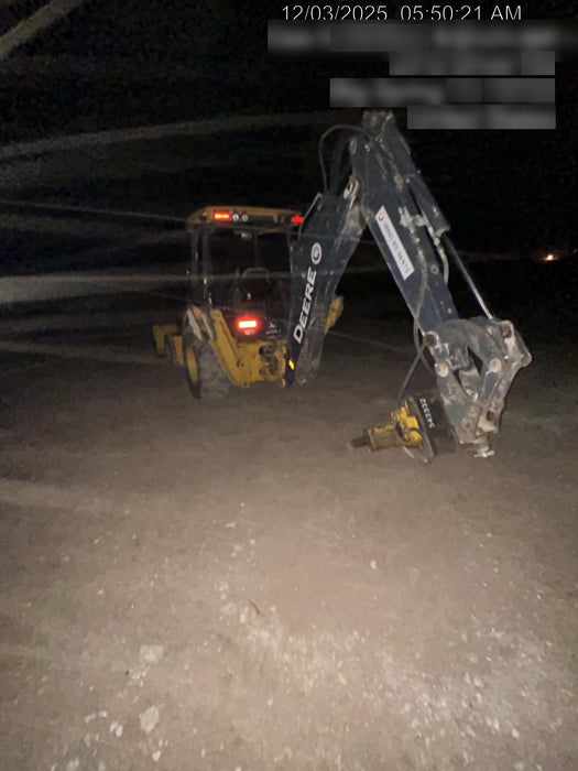 2020 John Deere 310LEP Canopy, 4WD, Standard Stick, Pilot Controls, 2 Way Hydraulics, TAG Manual QC