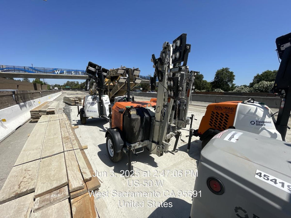 2024 Wanco WLTT-4MM4K Diesel, Deep Sea Controller, Shore Power Plug, Auto Start, (4) 350W LED Floodlights, 4kW Generator, 60 Gal Fuel Tank, 2" Ball, T3