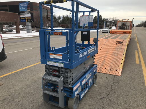 2020 Genie GS-1930 Solid Non Marking Tires, Beacon, Folding rails with half height swing gate