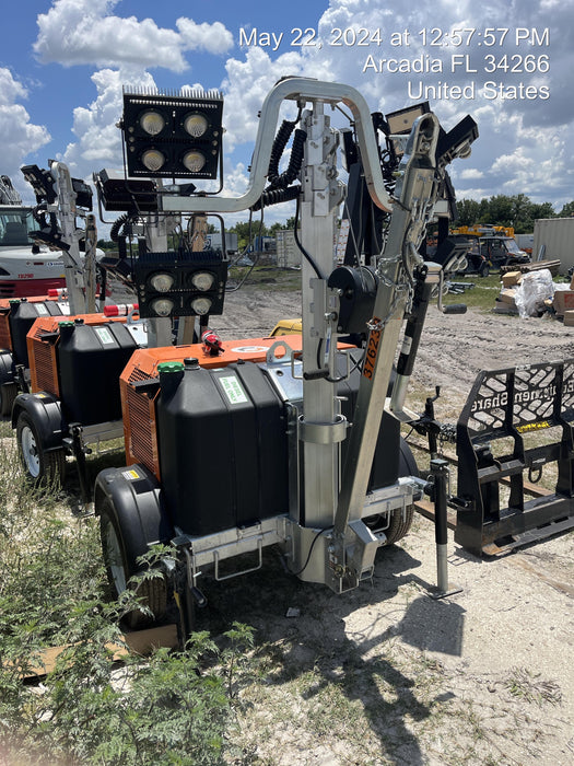 2023 Wanco WLTT-4MM4K Diesel, Deep Sea Controller, Shore Power Plug, Auto Start, (4) 350W LED Floodlights, 4kW Generator, 60 Gal Fuel Tank, 2" Ball, T3