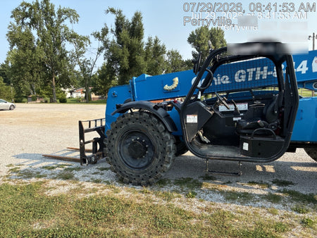 2017 Genie GTH-844 Genie GTH-844, Solid Tires, 60" carriage/forks, Open ROPS, Work Lights