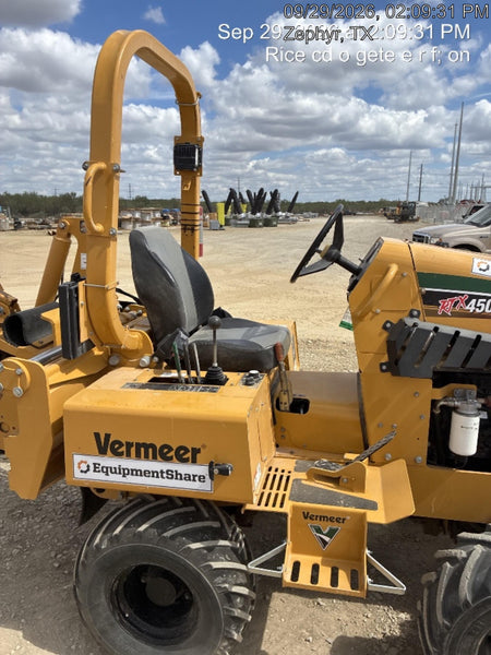 2021 VERMEER RTX450