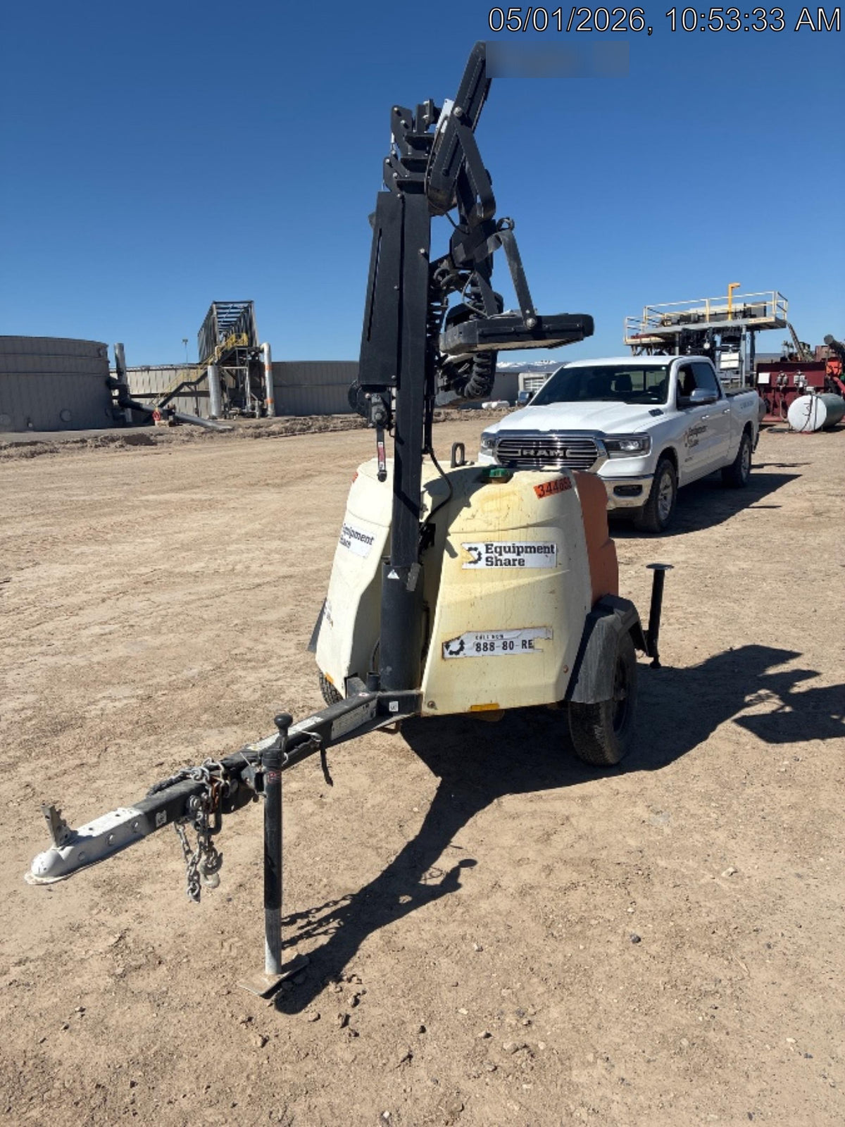2023 Generac MLT2 Diesel, Flex Switch 120V Input, Powerzone Controller, (4) 320W LED Lights, 4kW Generator, 39.9 Gal Fuel Tank, 2" Ball, T3
