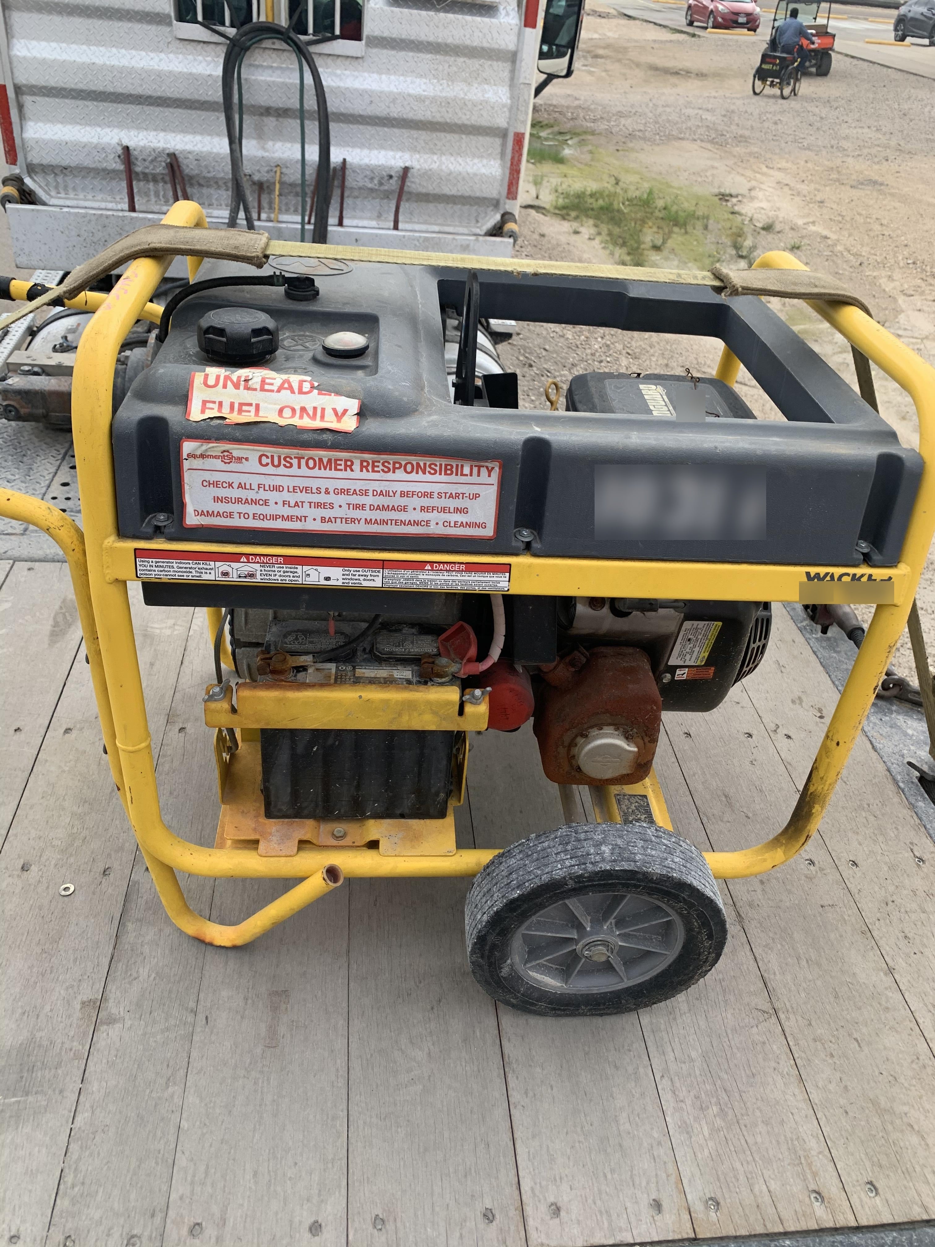 2018 Wacker Neuson GPS9700V Wacker Neuson GPS9700V Generator