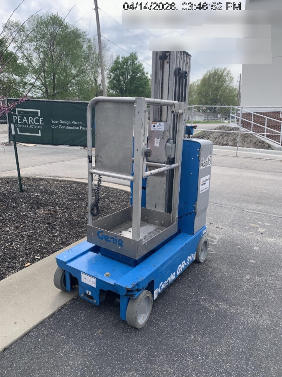 2019 GENIE GR-20