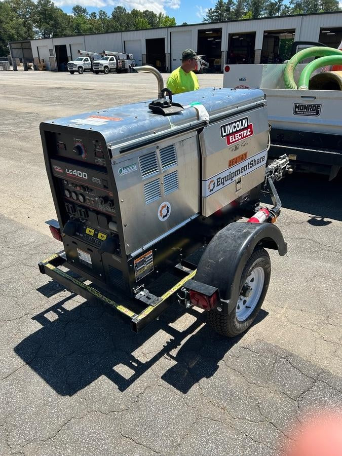 2024 Lincoln Electric LE400 Kubota V1505, Trlr, Cable Rack, Light Kit, ES Decals, T3