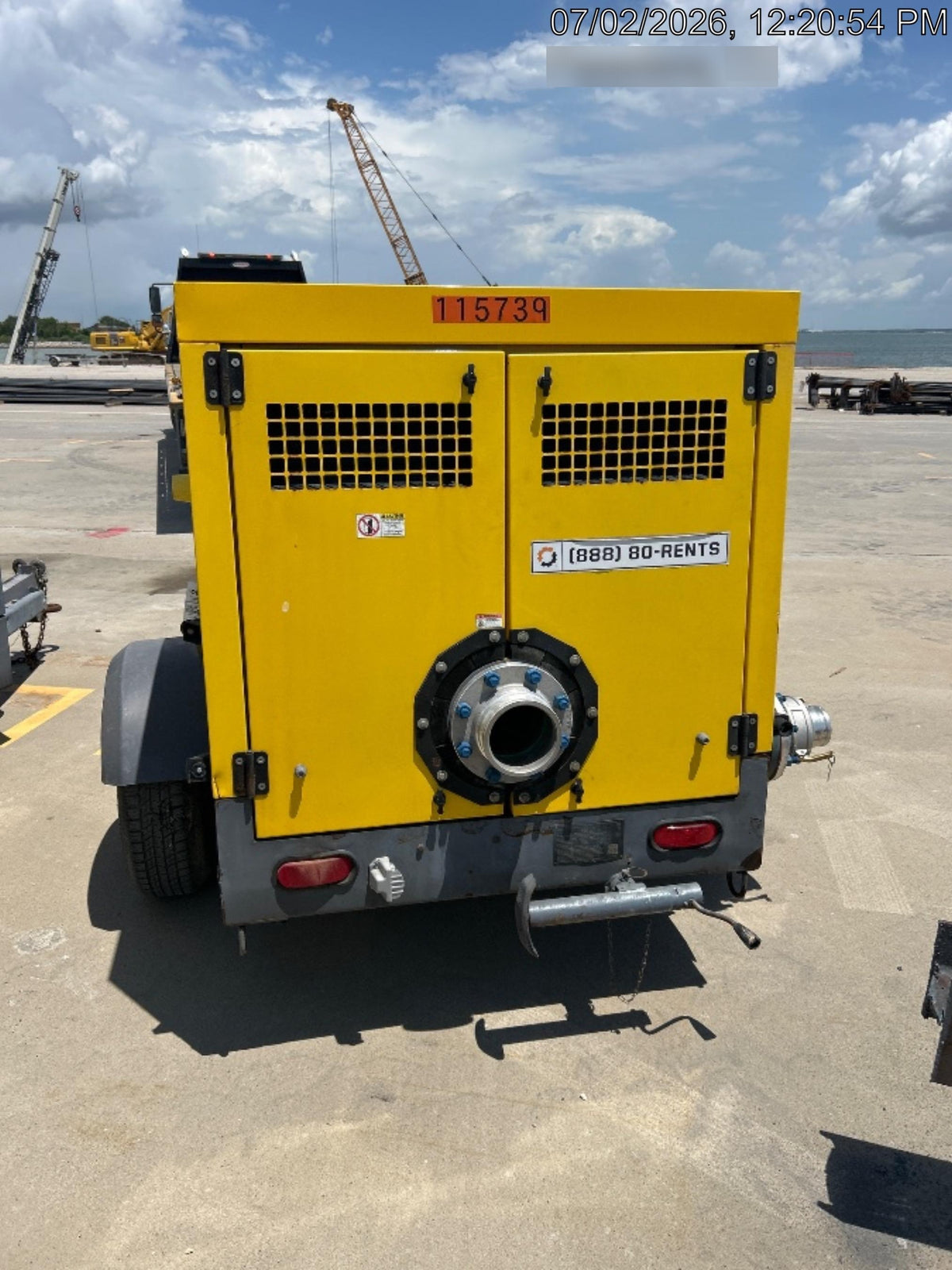 2020 ATLAS COPCO PAS 150 HF CS Enclosed