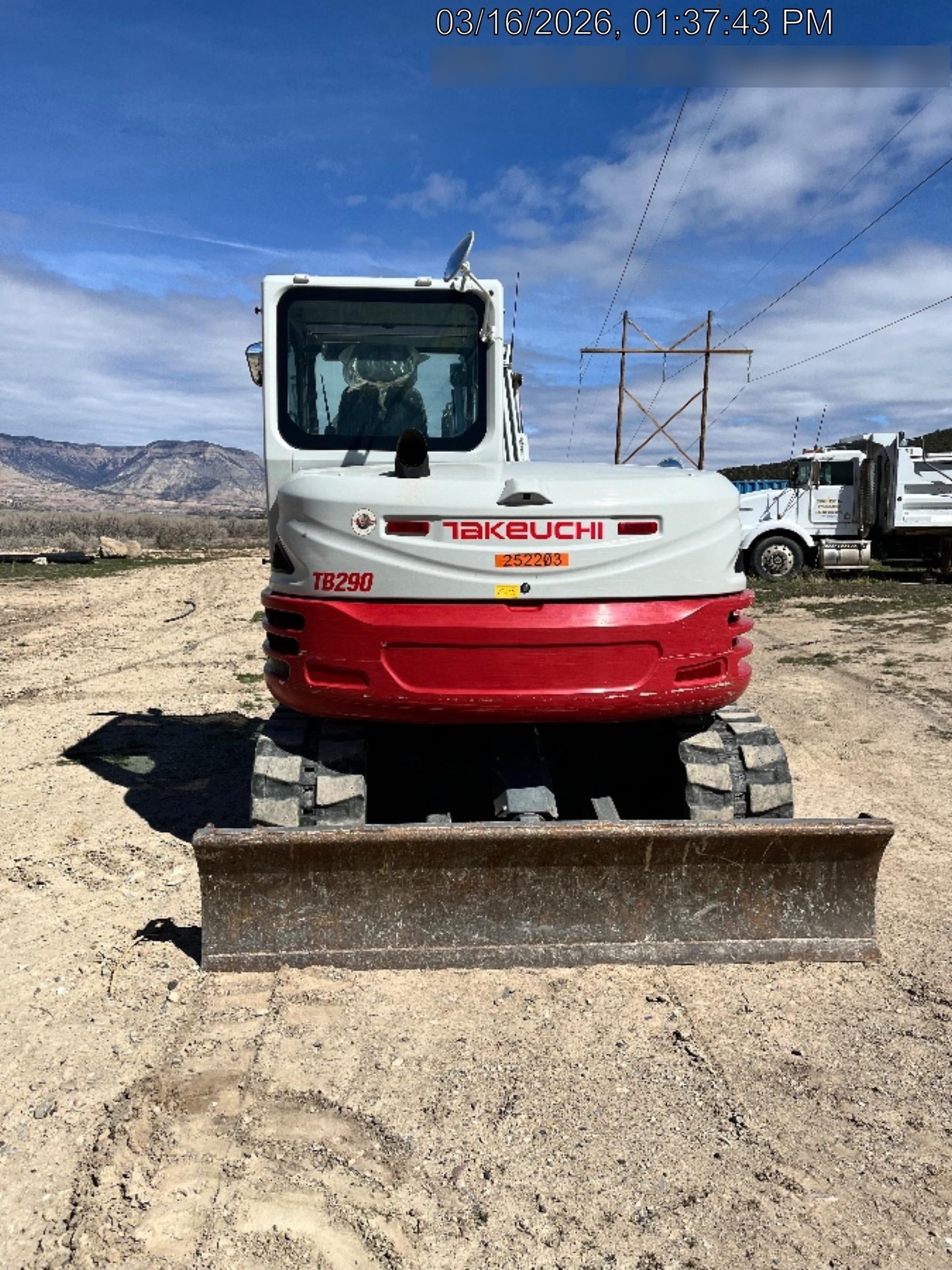 2022 TAKEUCHI TB290-CR