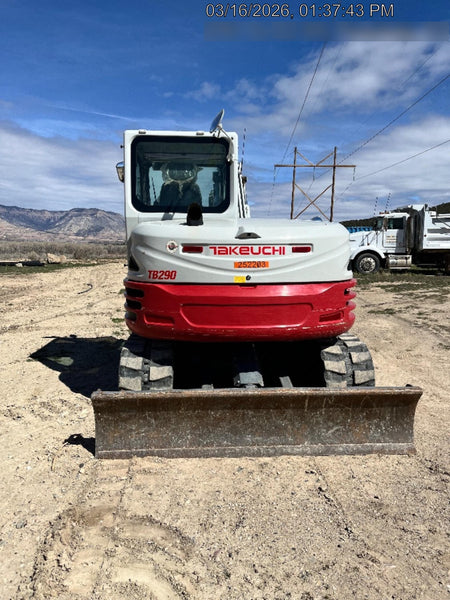 2022 TAKEUCHI TB290-CR