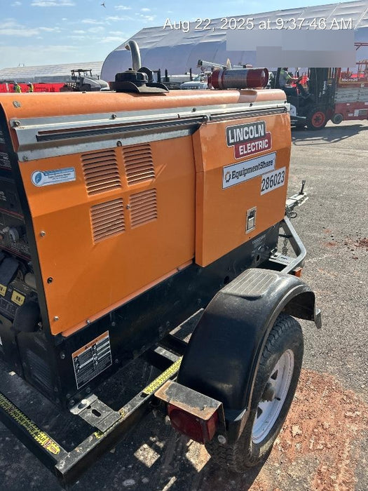 2022 Lincoln Electric LE400 Kubota V1505, Trlr, Cable Rack, Light Kit, ES Decals, T3