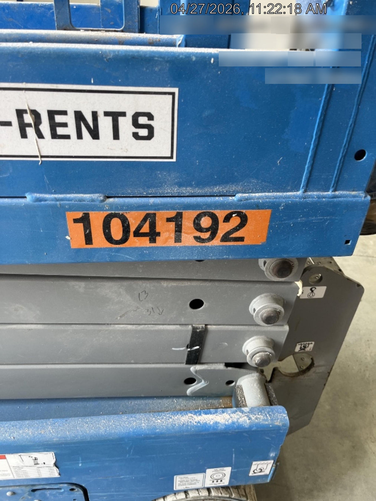 2020 Genie GS-1930 Standard Machine, 800W Inverter