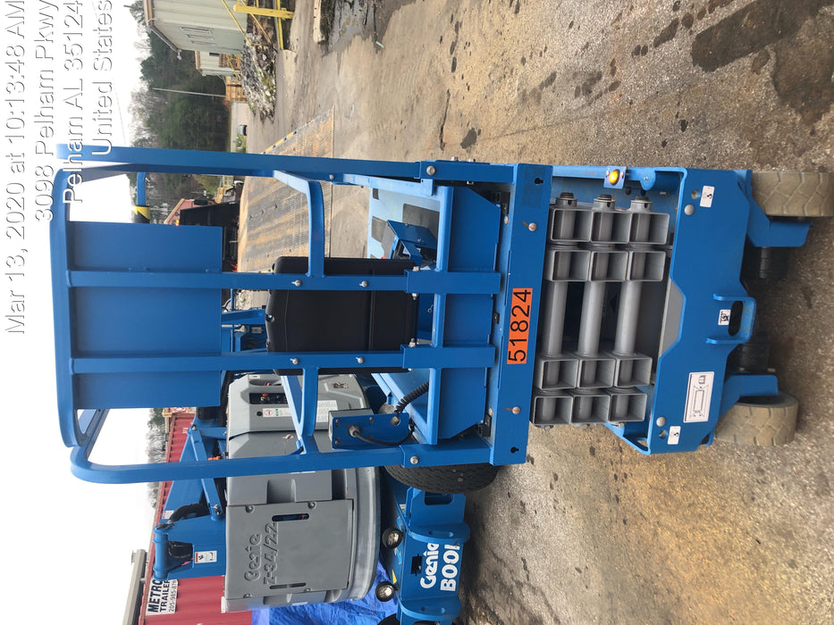 2019 Genie GS-1930 Fixed Rails with Chain Entry