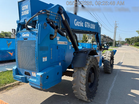 2018 Genie GTH-1056 Genie GTH-1056 w/Open ROPS, FF Tires, Work Light/Beacon, 60" Carriage and Forks