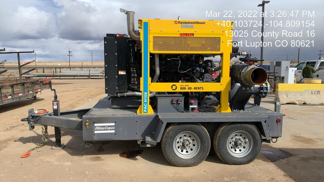 2021 ATLAS COPCO PAC H108 JD