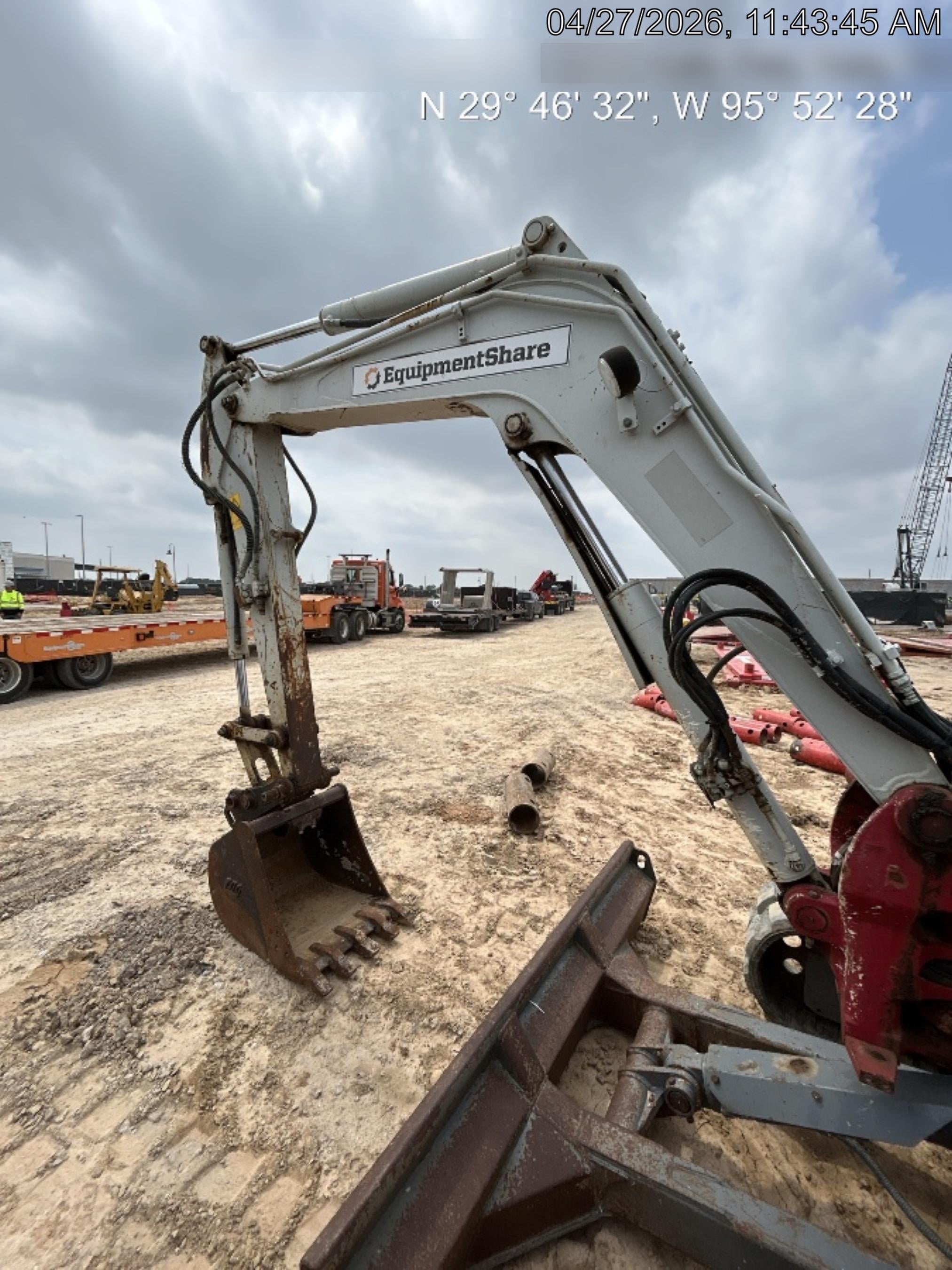 2019 Takeuchi TB260 Canopy w/Rubber Tracks, Auxiliary Hydraulics, Standard Blade, Manual QC
