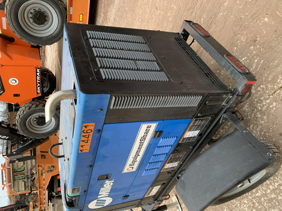 2020 Miller Electric BIG BLUE 400 Trailer Mounted Welder