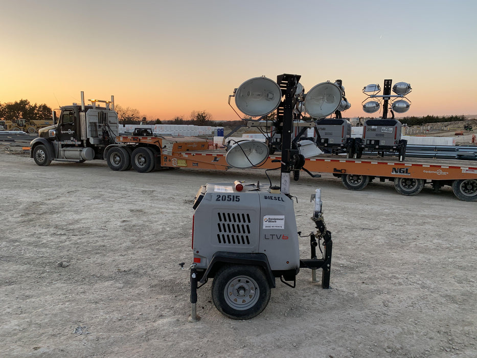 2018 Wacker Neuson LTV6L-MH Wacker Neuson LTV6L Mobile Light Tower w/Fuel Level Sensor Installed