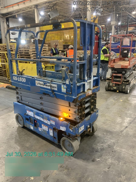 2018 Genie GS-1930 Genie GS-1930 Scissor Lift w/Standard Options