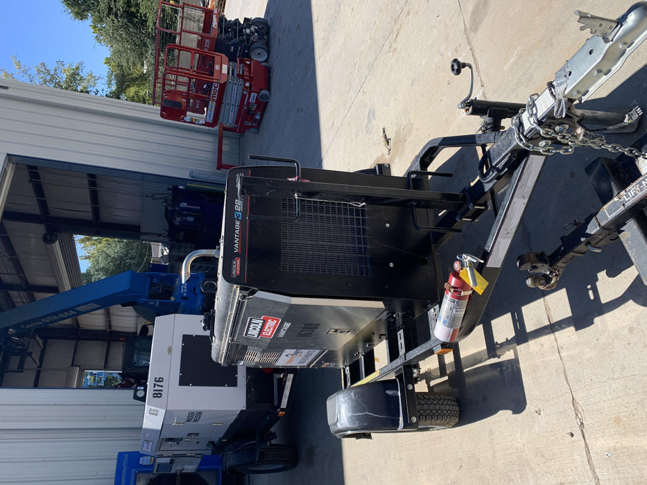 2018 Lincoln Electric Vantage 322 Lincoln Vantage 322 Welder Ready Pak 3 - Vantage 322, Trailer, Fender and light kit, Cable rack