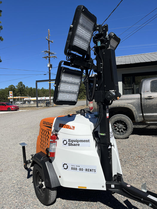 2024 Generac MLT6SKDS-STD4 ELEC WINCH Diesel, Electric Winch Mast, Powerzone Controller, (4) 320W LED Lights, 4kW Generator, 39.9 Gal Fuel Tank, 2" pintle, T3