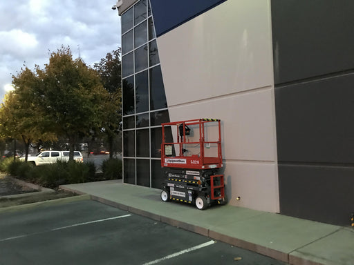 2020 Skyjack SJIII-3219 Solid NM Tires, Half height spring hinged entry gate, Dual Beacons, 800W Inverter