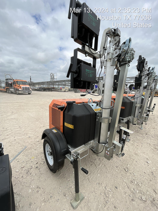 2024 Wanco WLTT-4MM4K Diesel, Deep Sea Controller, Shore Power Plug, Auto Start, (4) 350W LED Floodlights, 4kW Generator, 60 Gal Fuel Tank, 2" Ball, T3