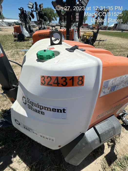 2023 Generac MLT2 Diesel, Flex Switch 120V Input, Powerzone Controller, (4) 320W LED Lights, 4kW Generator, 39.9 Gal Fuel Tank, 2" Ball, T3