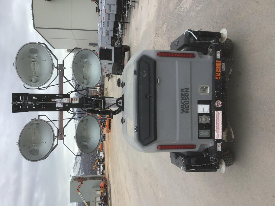 2019 Wacker Neuson LTV6L-MH Mobile Light Tower w/Fuel Level Sensor Installed