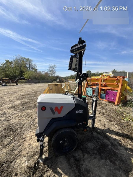 2024 Wacker Neuson LTT4 Diesel, Kohler KDW702, Deep Sea Controller, Auto Start, LED 320W, Bypass Outlet, T3