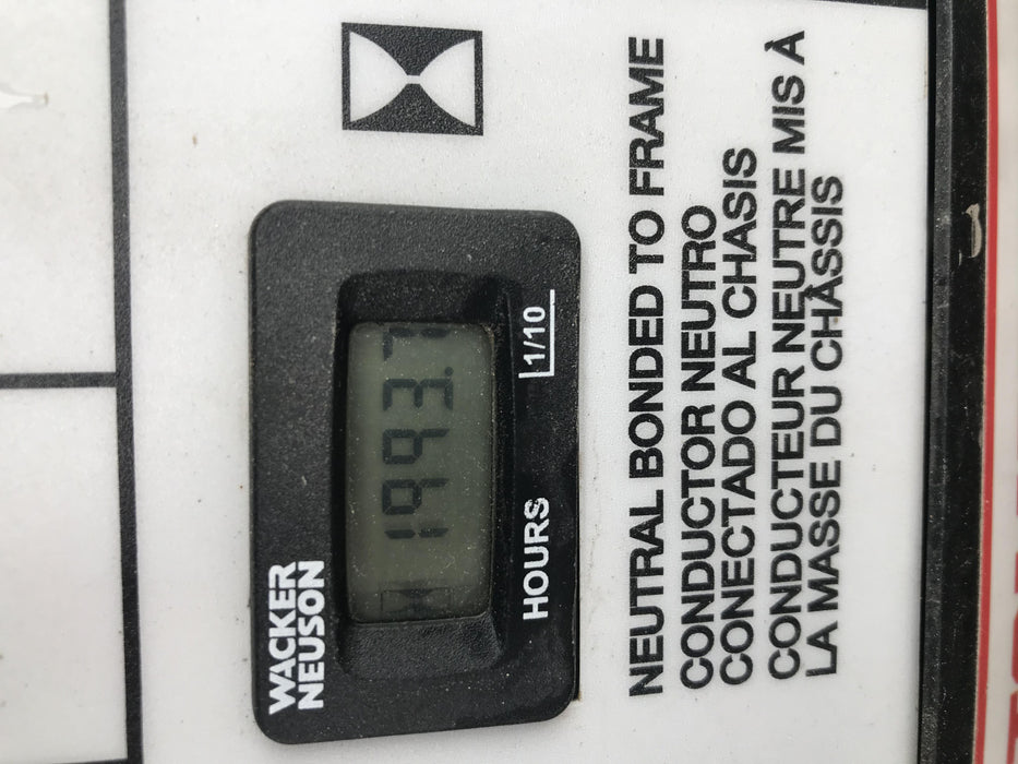 2019 Wacker Neuson LTV6L-MH Mobile Light Tower w/Fuel Level Sensor Installed