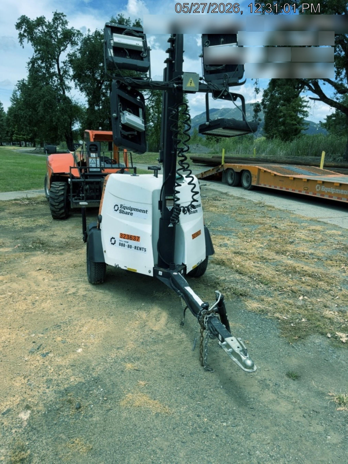 2023 Generac MLT2 Diesel, Flex Switch 120V Input, Powerzone Controller, (4) 320W LED Lights, 4kW Generator, 39.9 Gal Fuel Tank, 2" Ball, T3