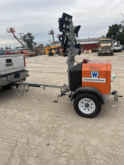 2024 Wanco WLTT-4MM4K Diesel, Deep Sea Controller, Shore Power Plug, Auto Start, (4) 350W LED Floodlights, 4kW Generator, 60 Gal Fuel Tank, 2" Ball, T3
