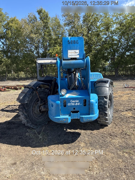 2017 Genie GTH-844 Genie GTH-844, Solid Tires, 60" carriage/forks, Open ROPS, Work Lights