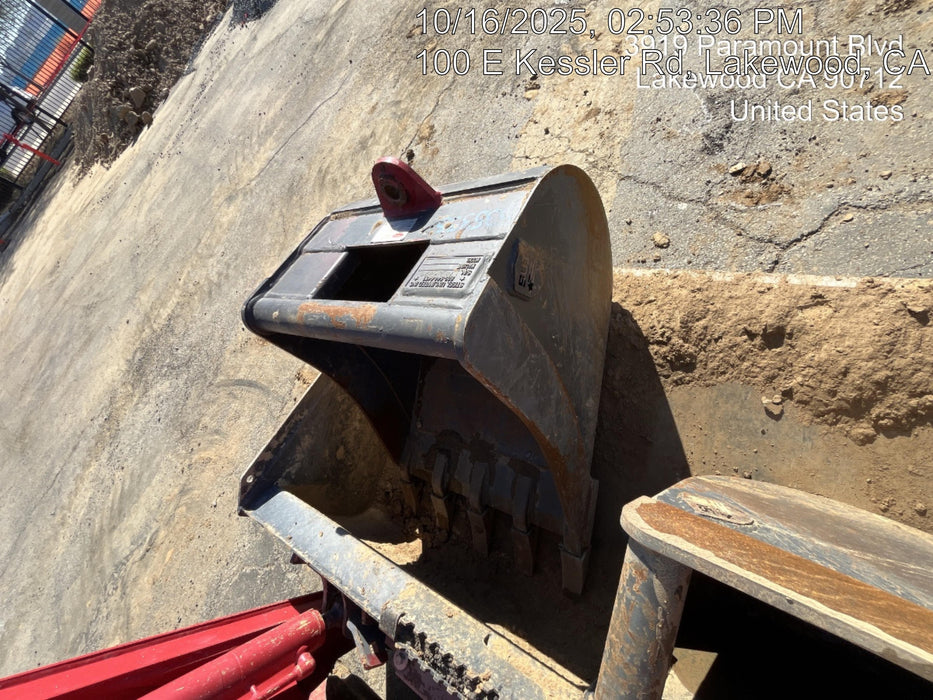 2025 STEEL UNLIMITED 24" HD Digging Bucket - 77k-85k