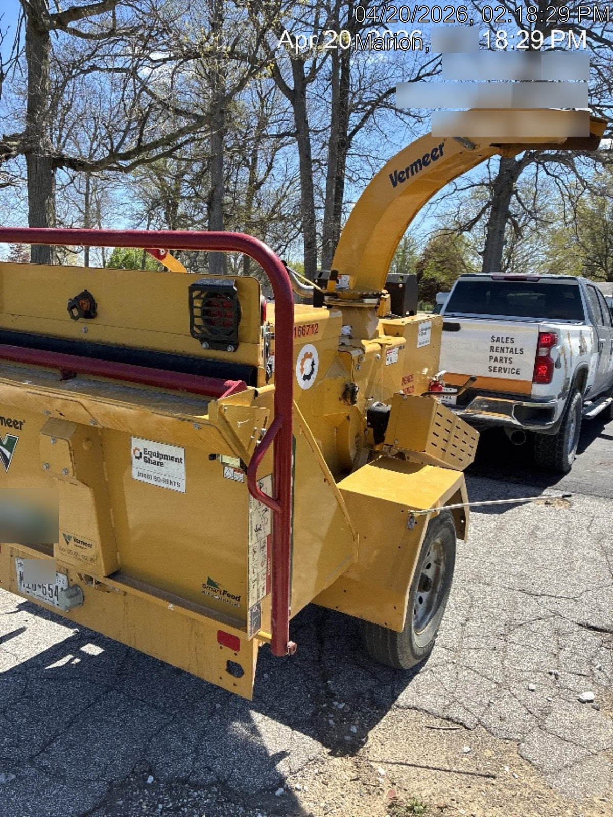 2021 VERMEER BC1000XL Diesel