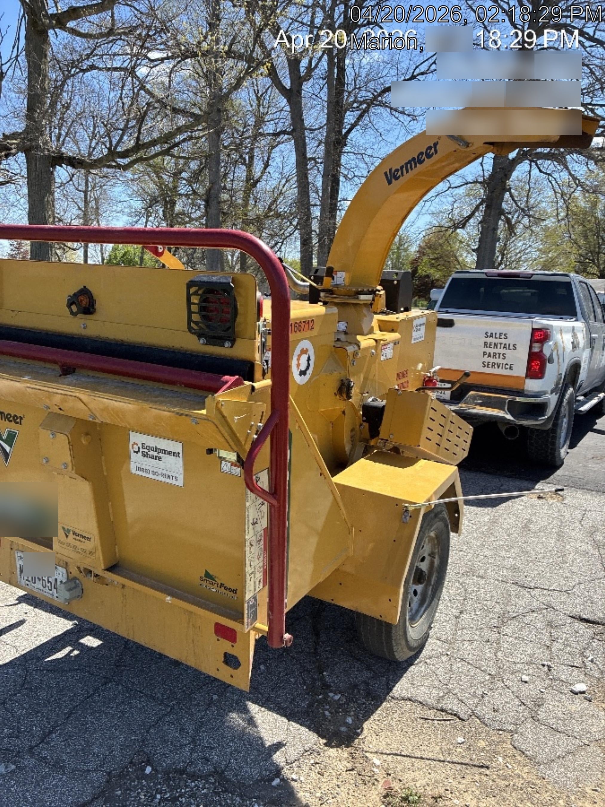 2021 VERMEER BC1000XL Diesel