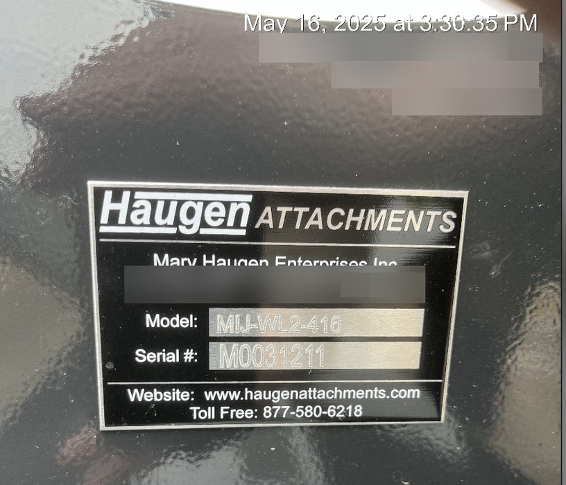 2025 HAUGEN MIJ-WL2-416