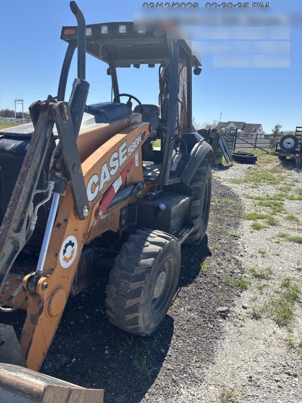 2019 CASE 580N EP