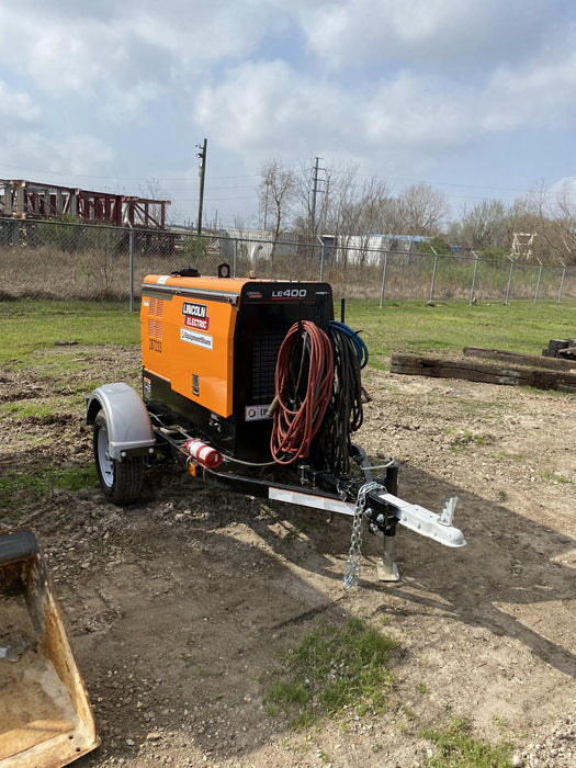 2022 Lincoln Electric LE400 Kubota V1505, Trlr, Cable Rack, Light Kit, ES Decals, T3