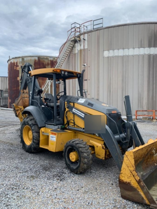 2020 John Deere 310LEP Canopy, 4WD, Standard Stick, Pilot Controls, 2 Way Hydraulics, TAG Manual QC