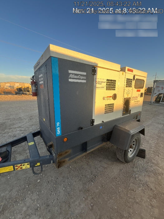 2023 ATLAS COPCO QAS 70